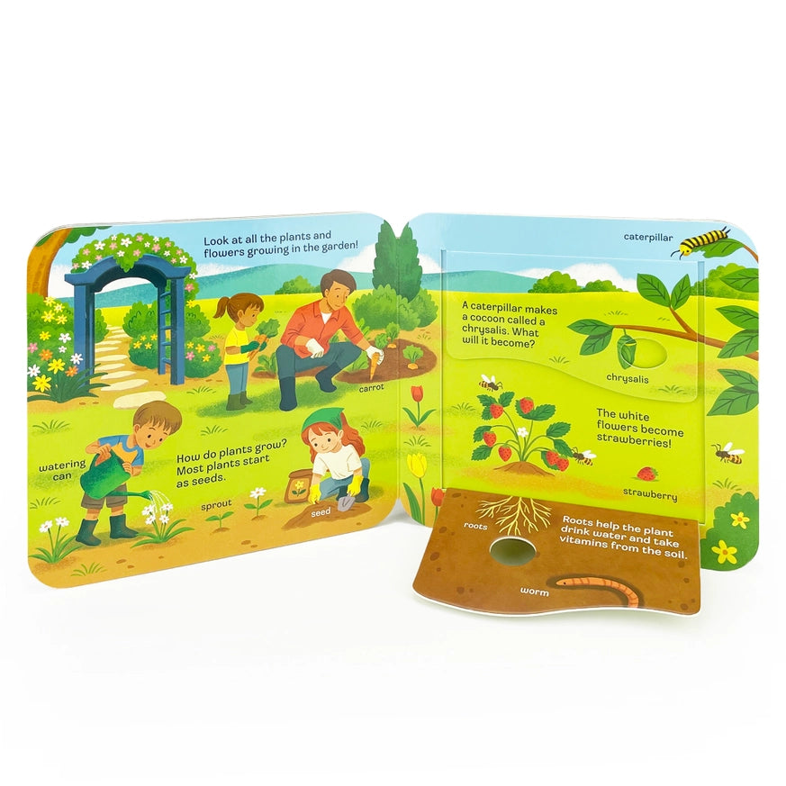 Peek-A-Flap Grow Board Book