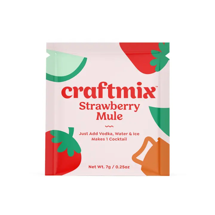 Strawberry Mule Cocktail & Mocktail Mixer