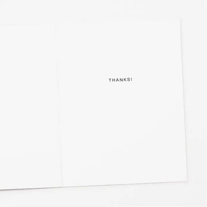Million Bazillion Thank You Card
