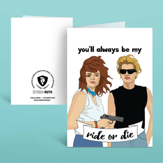 Thelma and Louise Card