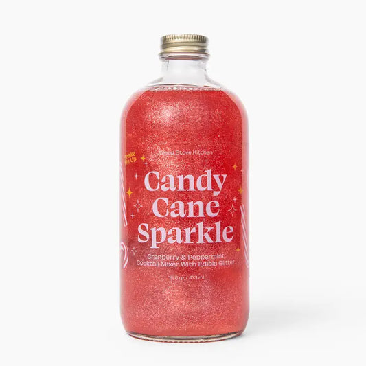 Candy Cane Sparkle Cocktail and Mocktail Mixer