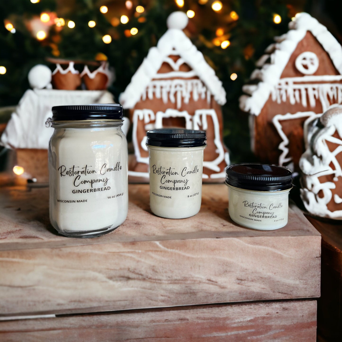 Gingerbread Soy Candle