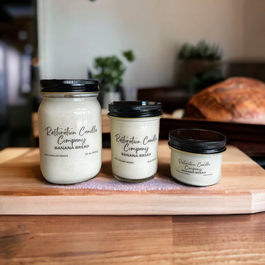Banana Bread Soy Candle