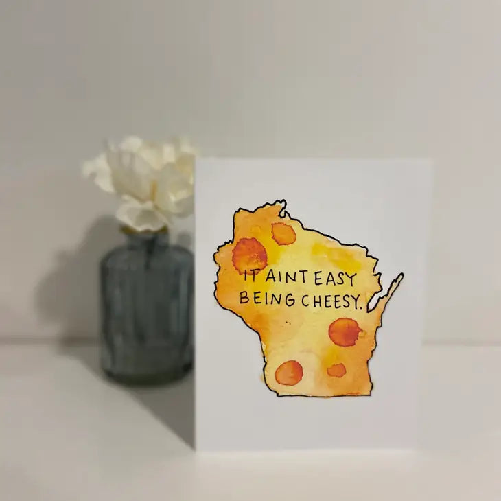 Cheesy Wisconsin Card