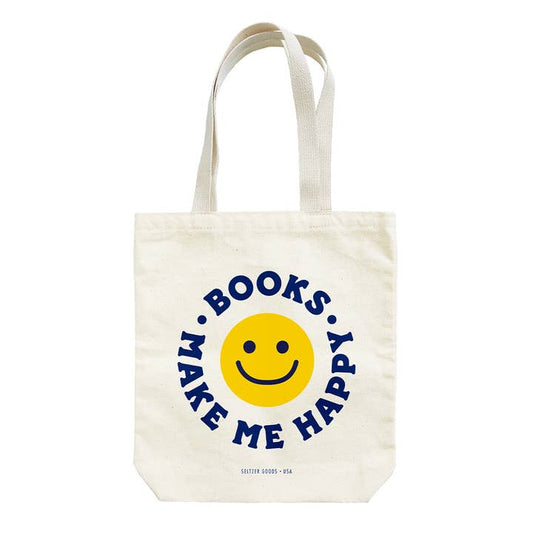 Books Make Me Happy Tote