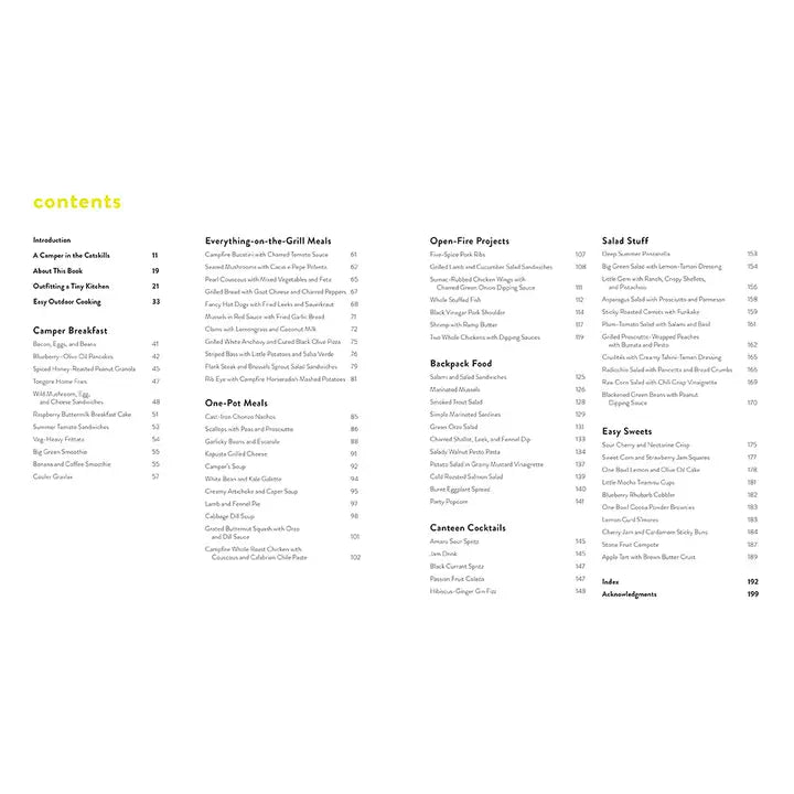 Out There: A Camper Cookbook