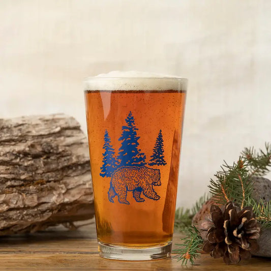 Bear Pint Glass