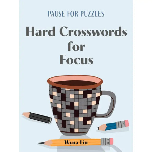 Pause for Puzzles: Hard Crosswords for Focus