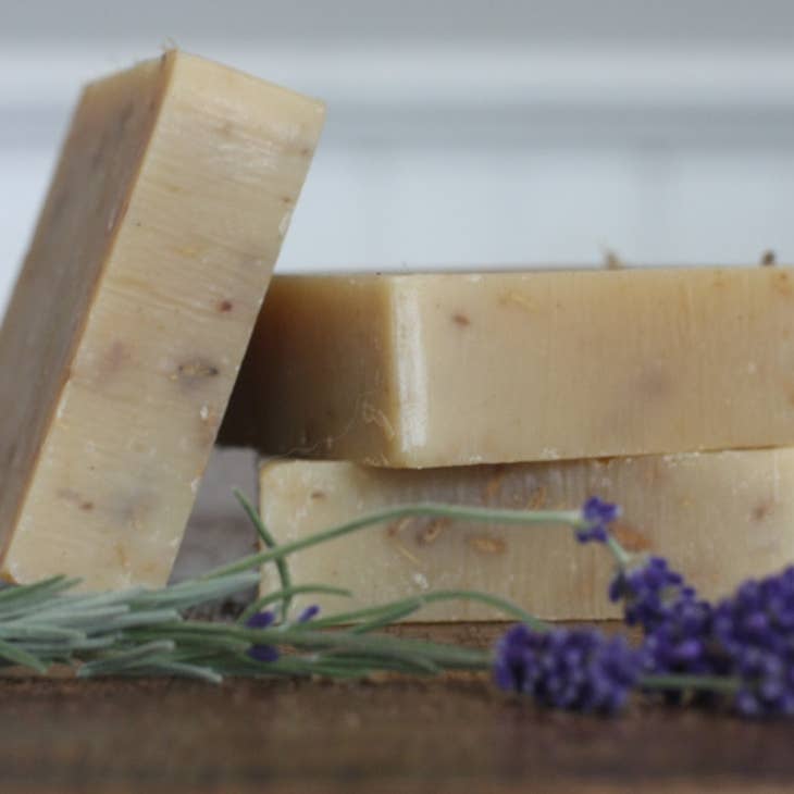 Lavender + Lime Goat Milk Soap