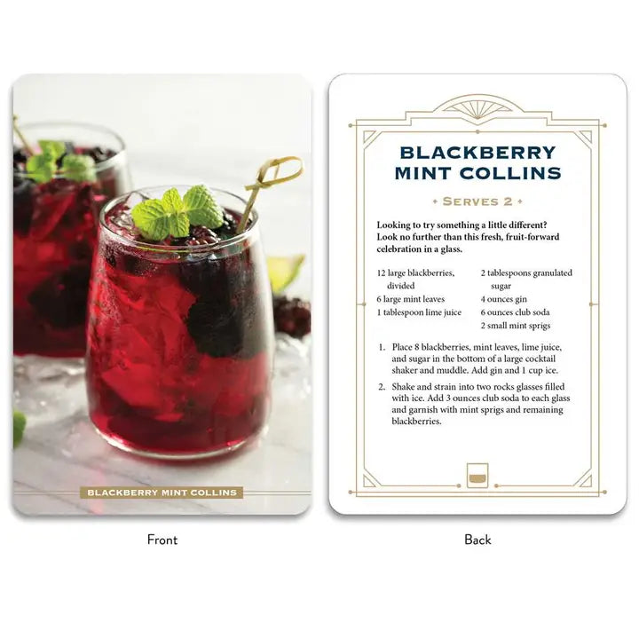 Gin Cocktail Cards A-Z