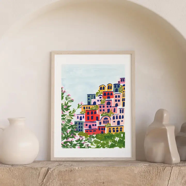 Positano Italy Art Print