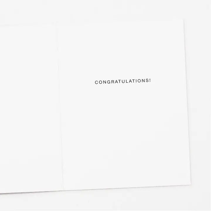 Giraffe New Little One Baby Card