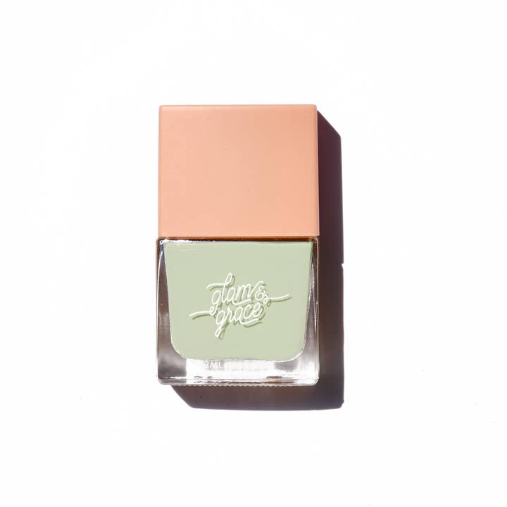 Glam & Grace Mint Nail Polish