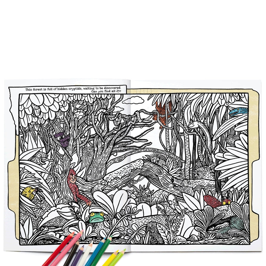Legendary Monsters Coloring & Activity Book