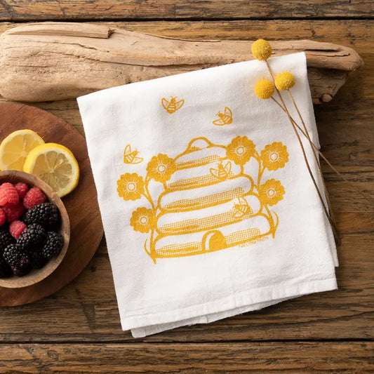 Beehive Tea Towel