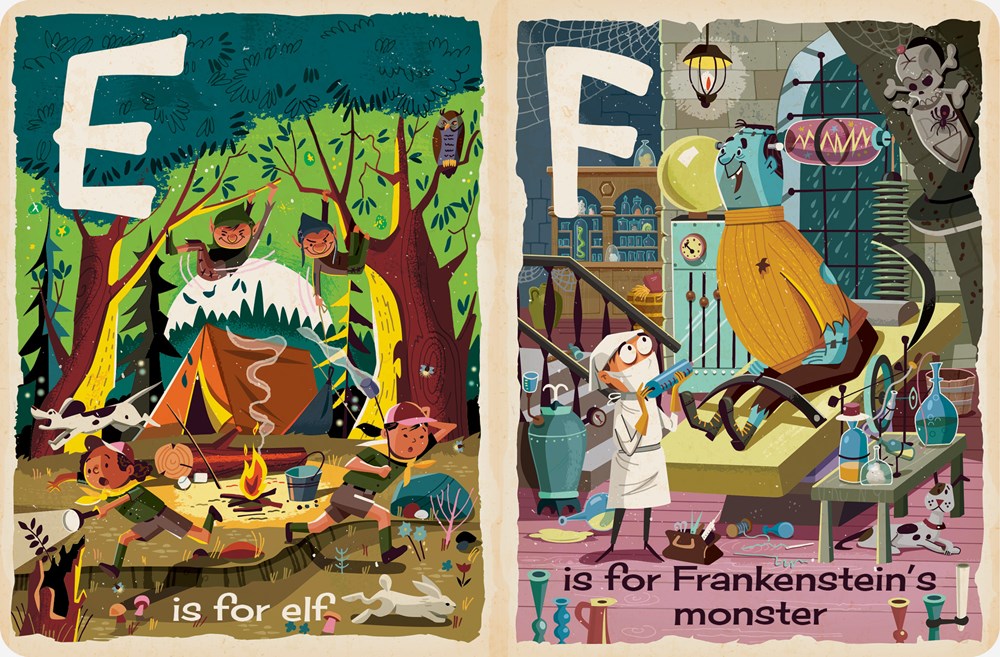 M is for Monsters