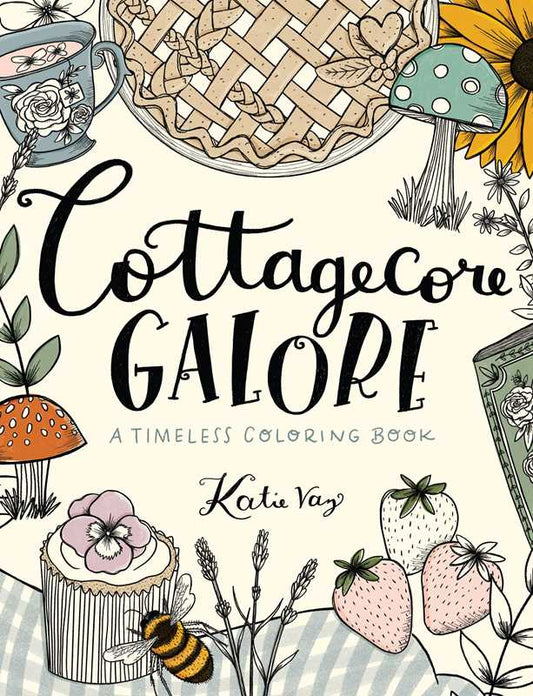 Cottagecore Galore: A Timeless Coloring Book