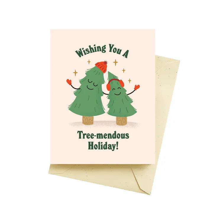 Tree-mendous Holiday Card