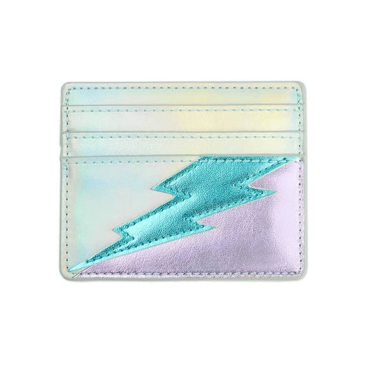 Lightning Bold Wallet in Iridescent Dream