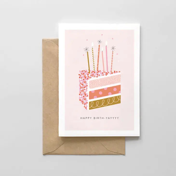 Happy Birth-yayyyy Funfetti Card