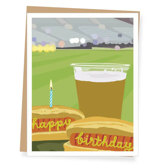 Score Big Sports Birthday Card