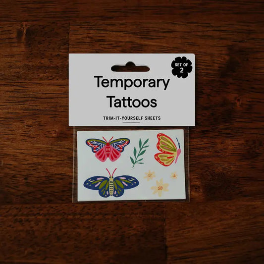 Secret Garden Temporary Tattoos