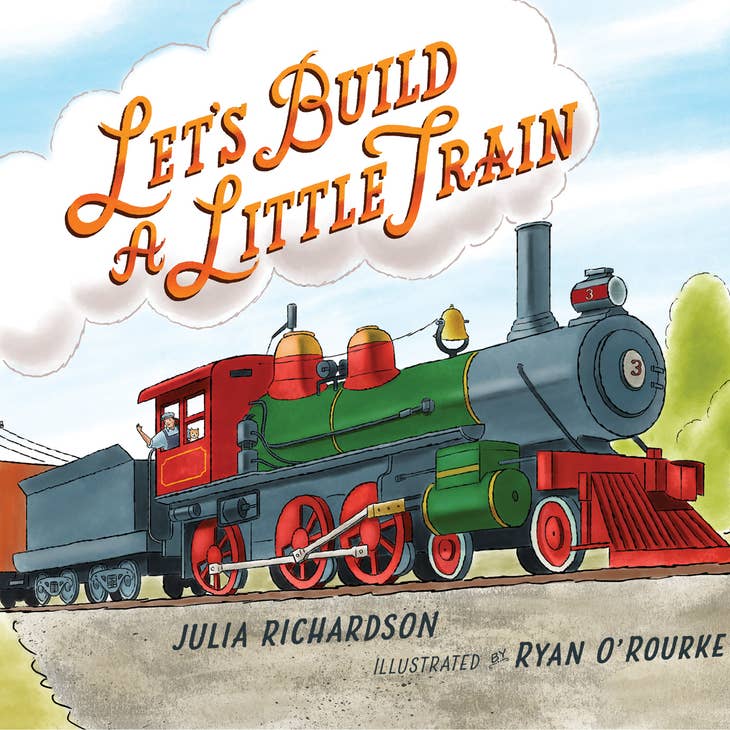 Let's Build a Little Train Picture Book