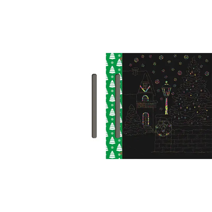 Christmas Scratch Art