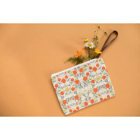 Peppy Petals Pouch