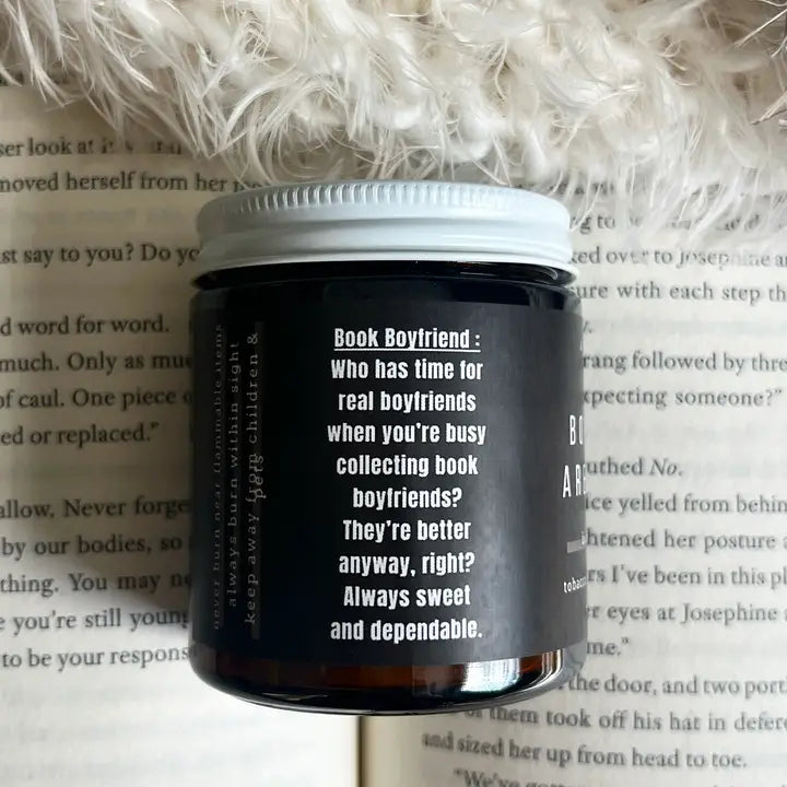 Book Boyfriends Are Better Soy Candle