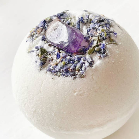 Amethyst & Lavender Bath Bomb