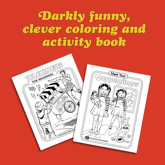 Let's Summon Demons: A Creepy Coloring & Activity Book