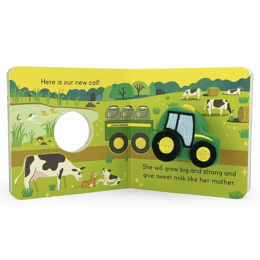 I Am a Tractor Finger Puppet Board Book