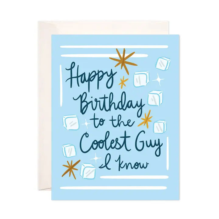 Coolest Guy Birthday Greeting Card
