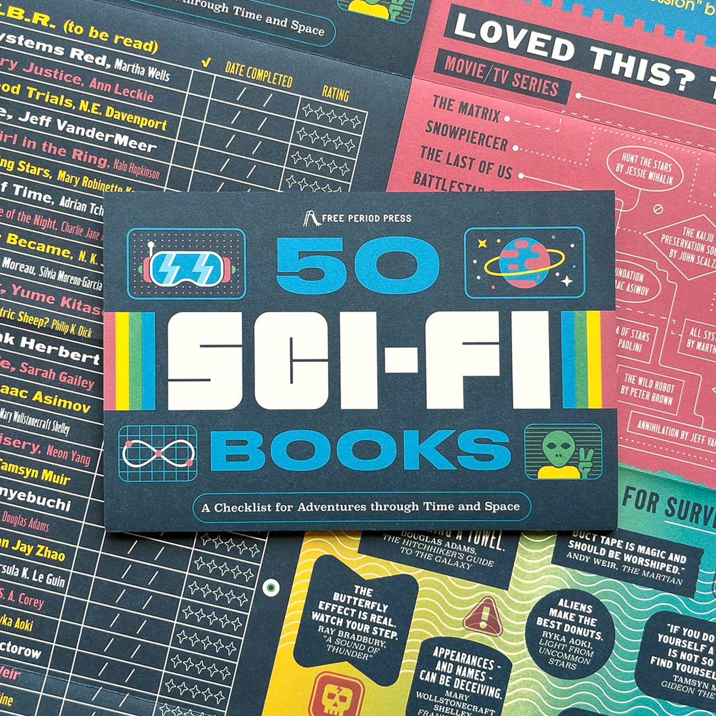 50 Sci-Fi Books: A Checklist for Adventures in Time & Space