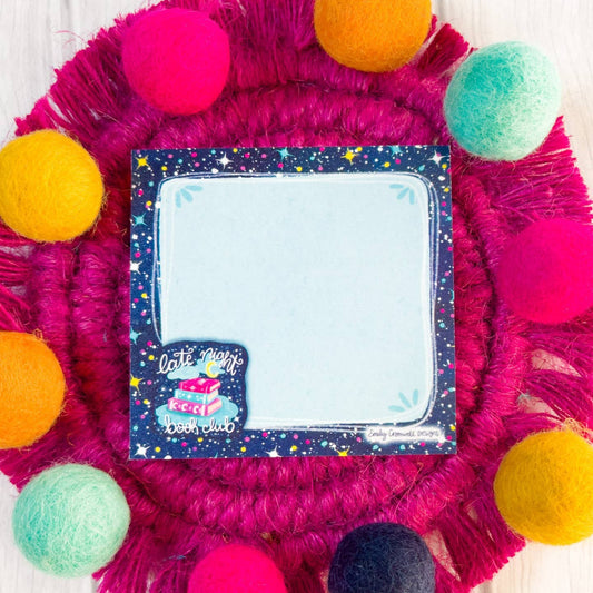 Late Night Book Club Sticky Notes