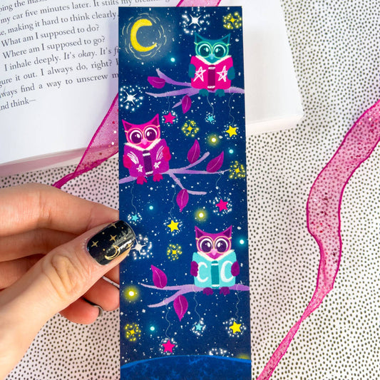 Reading Owls Bookmark