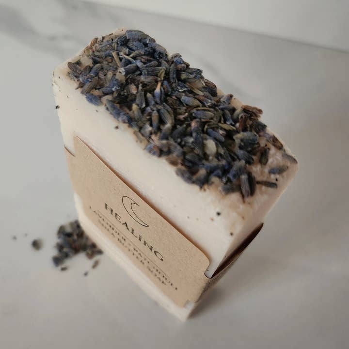 Lavender + Patchouli Organic Shea Butter Healing Soap