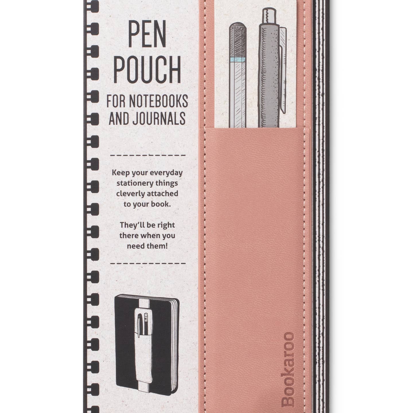Bookaroo Pen Pouch for Notebooks and Journals