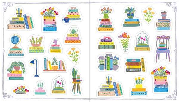 A Book Lover’s Sticker Book