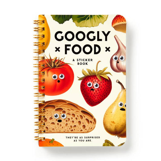Googly Food Googly Eyes Sticker Book