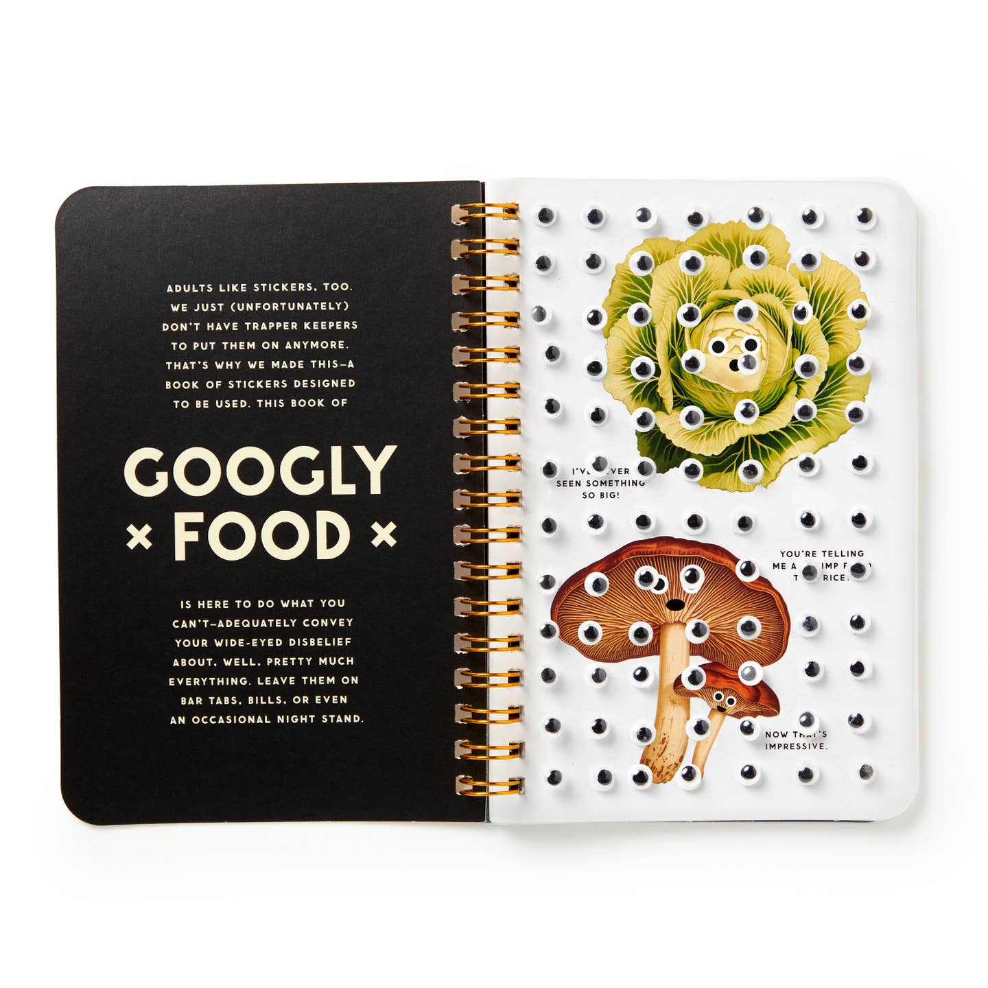 Googly Food Googly Eyes Sticker Book