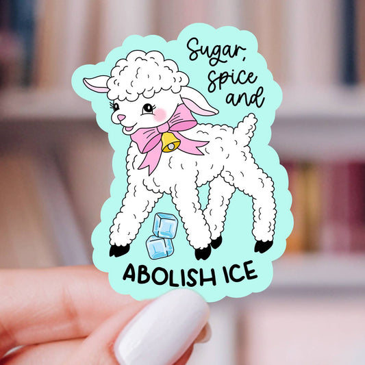 Abolish Ice Sticker
