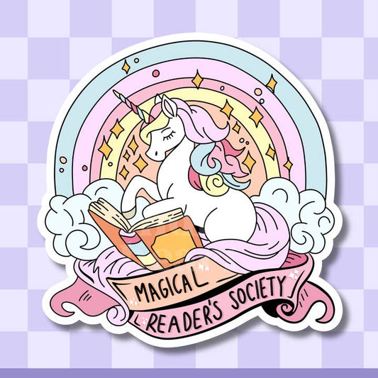 Magical Reader’s Society Vinyl Sticker