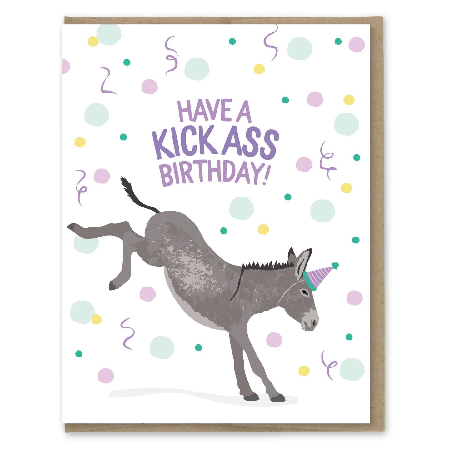Kick Ass Birthday Card