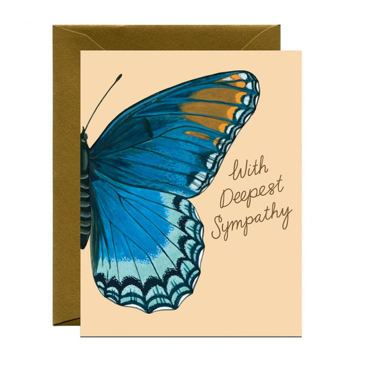 Butterfly Sympathy Card
