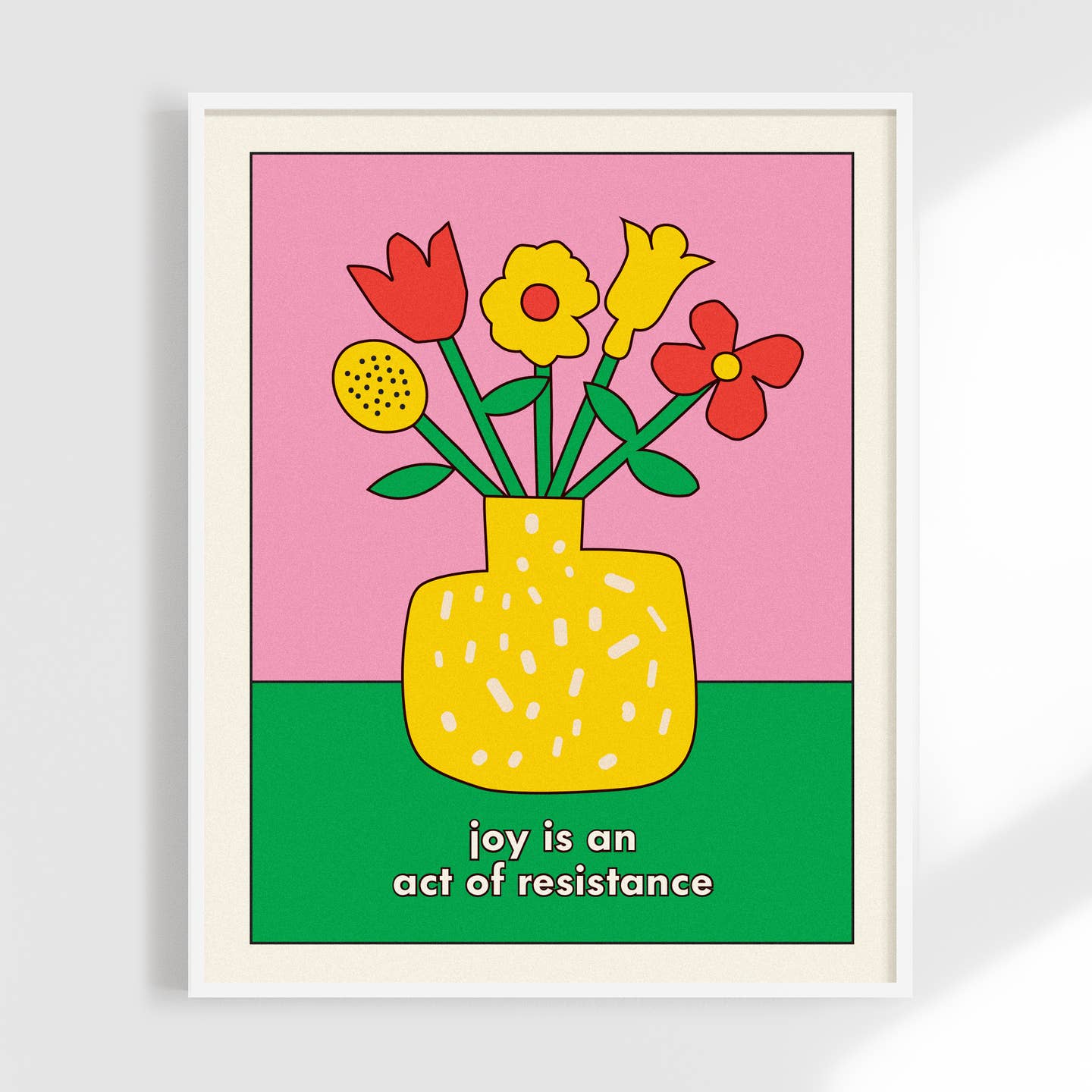 Joy Is An Act Of Resistance Print