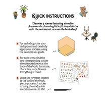 Cozy Stickers: My Little Shops