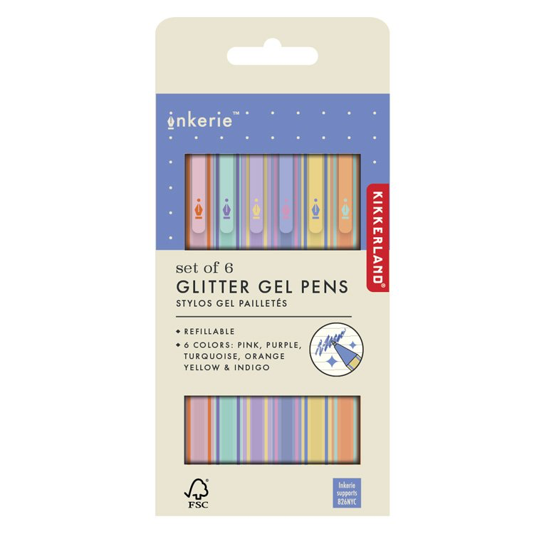 Inkerie Glitter Gel Pens