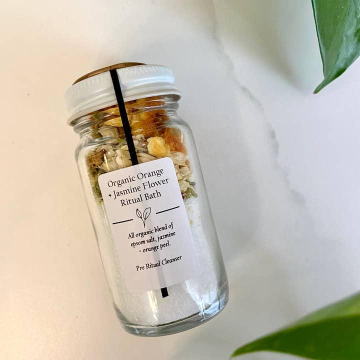 Organic Orange + Jasmine Rose Ritual Bath Salt